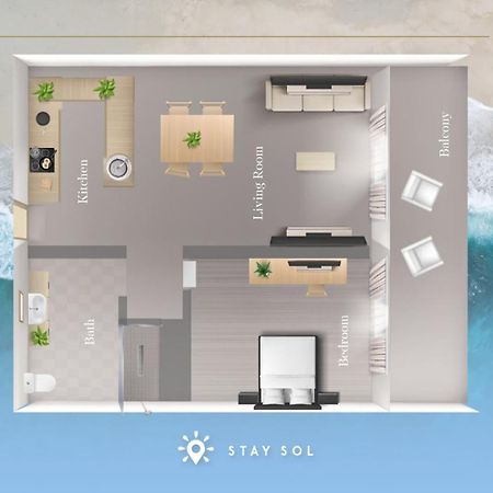 NEW!! Beachfront Condo Resort - ROOFTOP POOL Hollywood Exterior foto