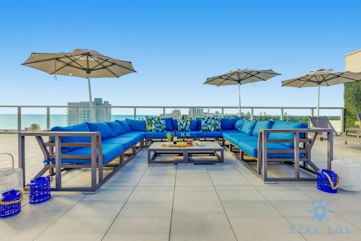 NEW!! Beachfront Condo Resort - ROOFTOP POOL Hollywood Exterior foto